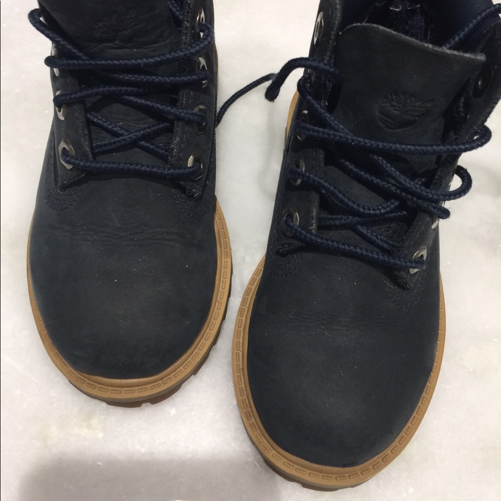 Toddler timberlands blue size 8