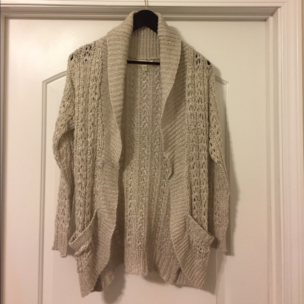 Knit cardigan size Small