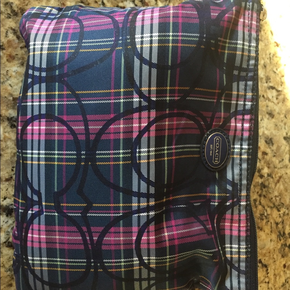 Coach multi-pattern travel bag
