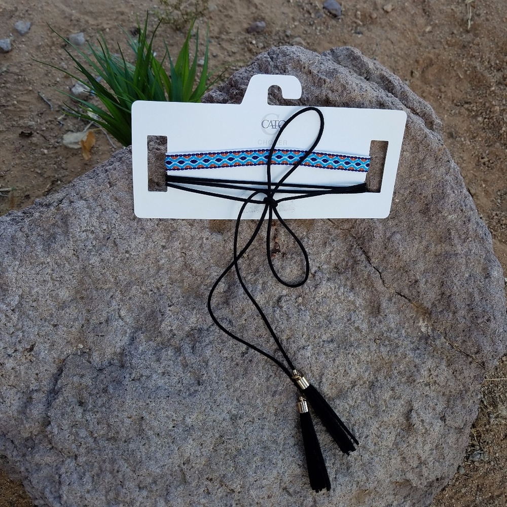 NWT Boho Tassel Choker