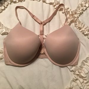 Nude racerback Victoria’s Secret PINK bra