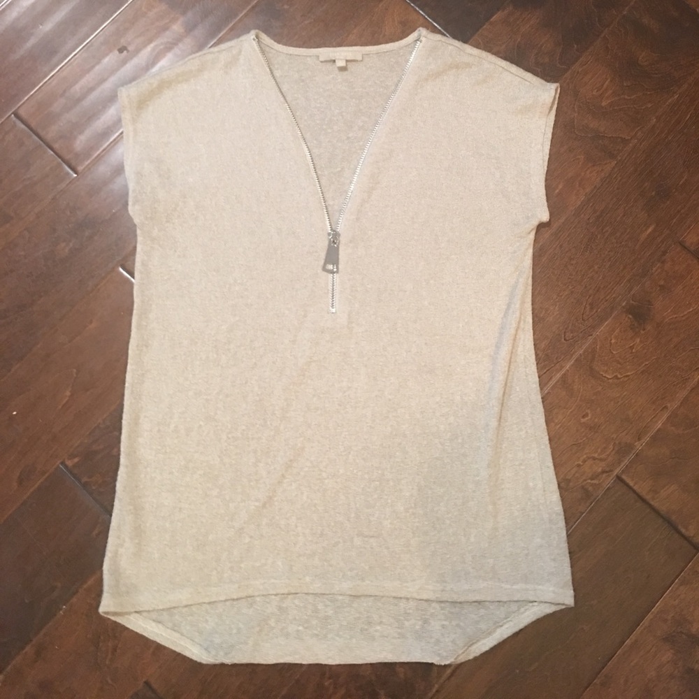 Zipper blouse EUC size small