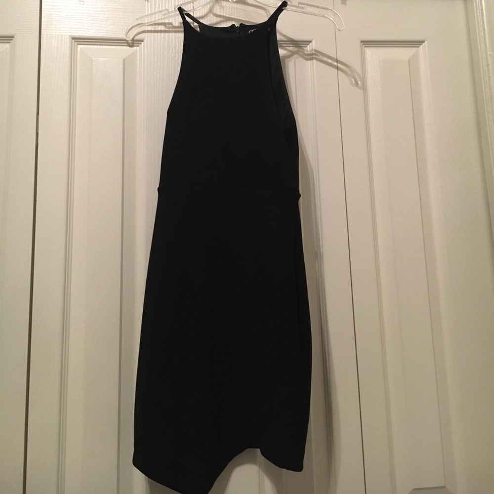 Express black mini dress