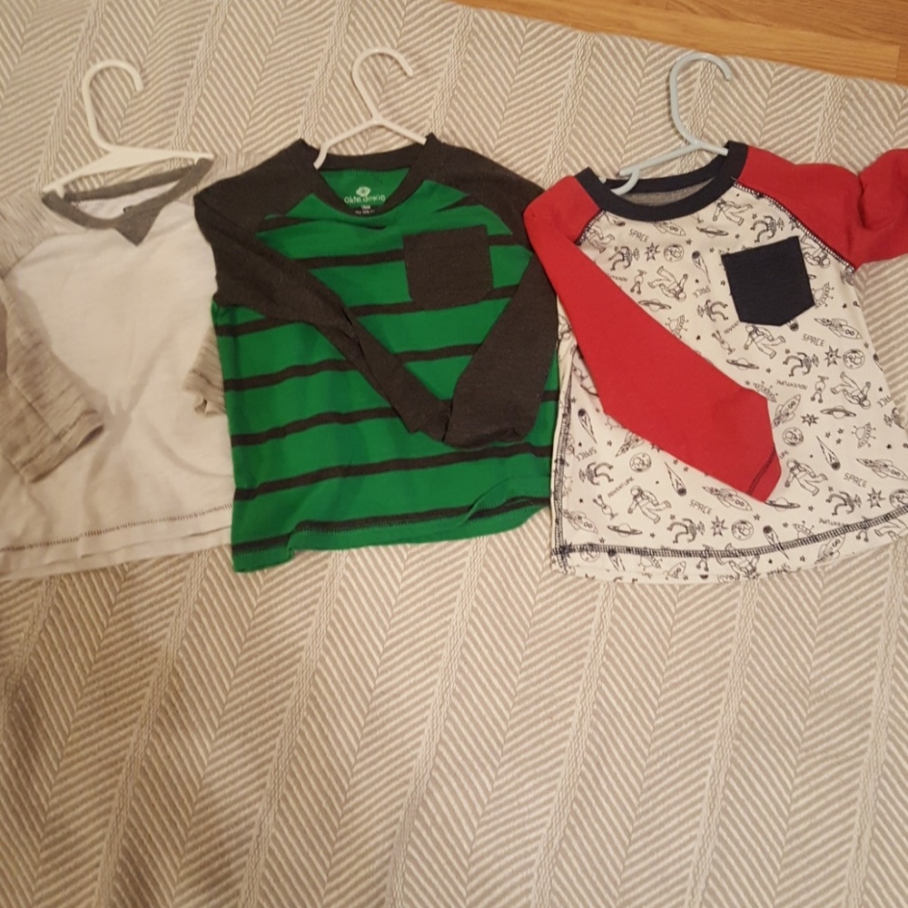 Bundle of 18m long sleeve shirts