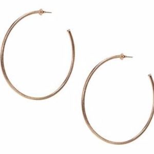 SHEILA FAJL thin large gold hopes