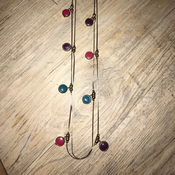 Fun multicolor necklace - Picture 2 of 3
