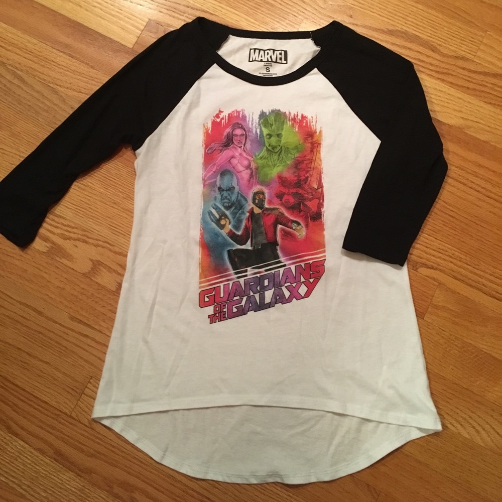 Guardians of the Galaxy baseball tee