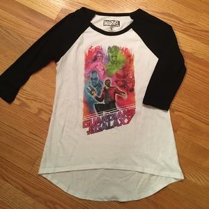 Guardians of the Galaxy baseball tee