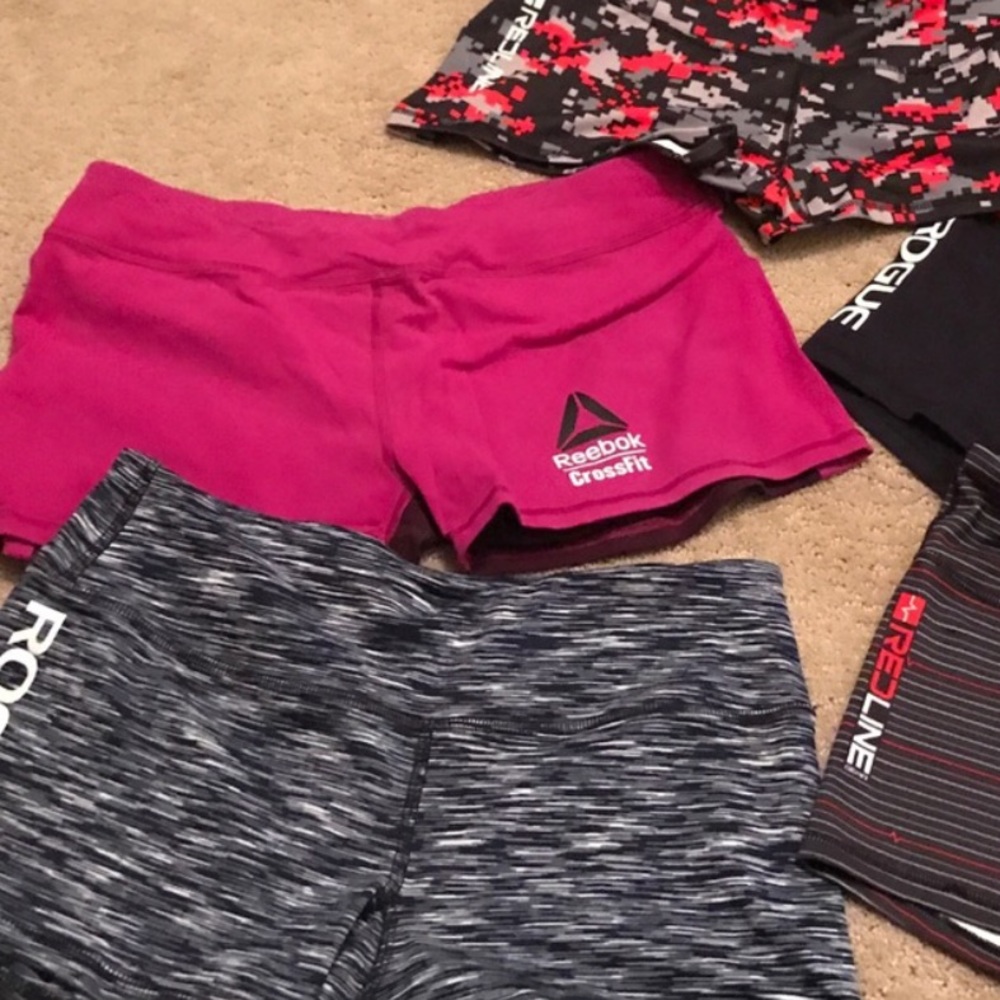 CrossFit Rogue bootie shorts size Large