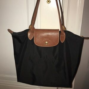 Longchamp small black tote