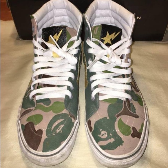 bape vans shoes
