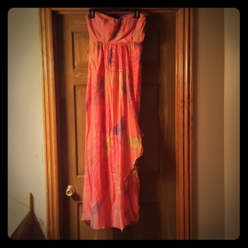 tibi NEw York strapless dress