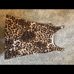 Cheetah buckle tank