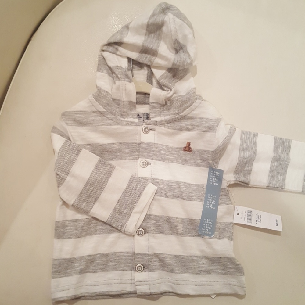 Baby Gap Hooded Long Sleeve NWT