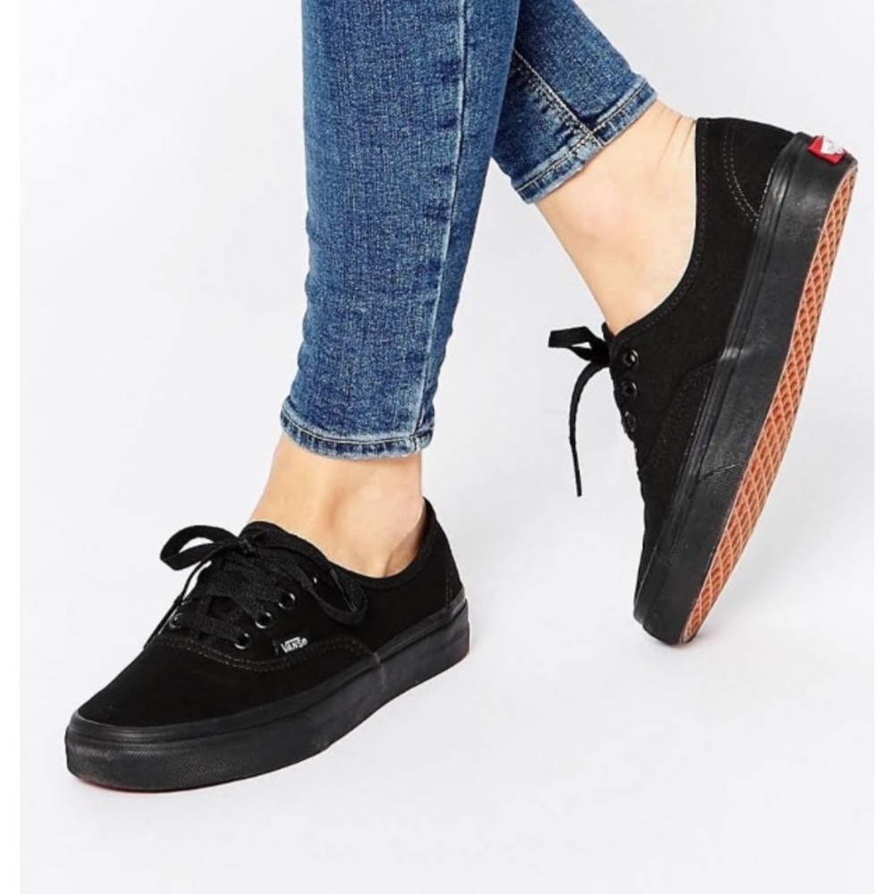 All Black Vans