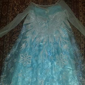 Frozen Girls' Elsa Deluxe Costume