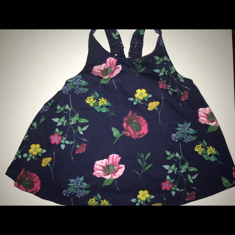 2T Old Navy Flower top