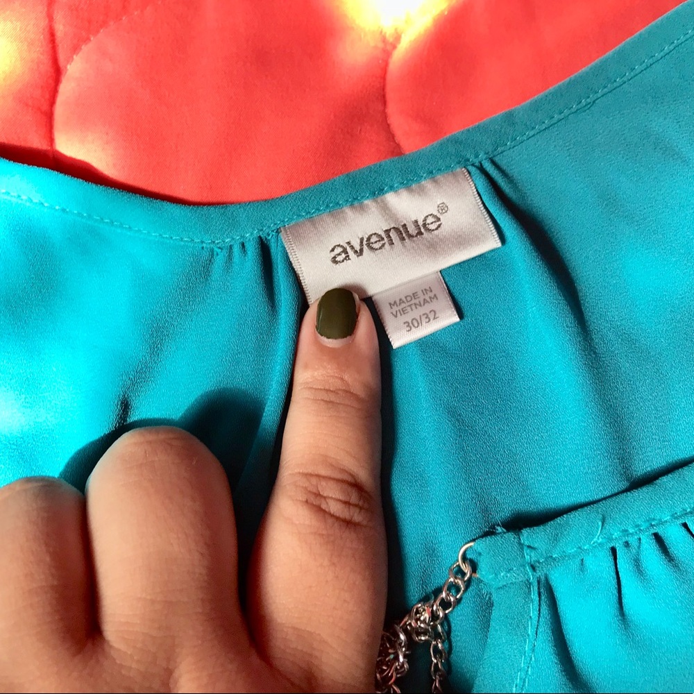 NWT baby blue bottom layered (Avenue 30/32) - Picture 4 of 5