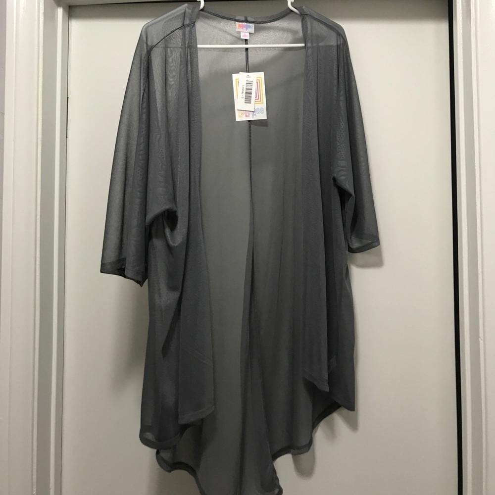 Lularoe Lindsey - Size Small Gray
