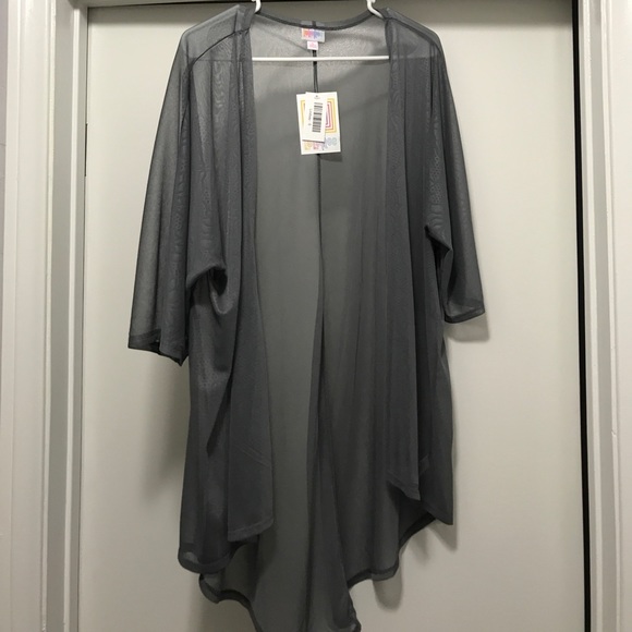 LuLaRoe Tops - Lularoe Lindsey - Size Small Gray