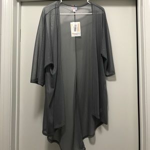 Lularoe Lindsey - Size Small Gray