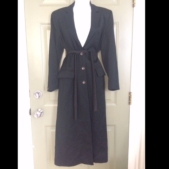 FIFTH AVENUE BERGDORF GOODMAN maxi duster black❤️ - Picture 2 of 8