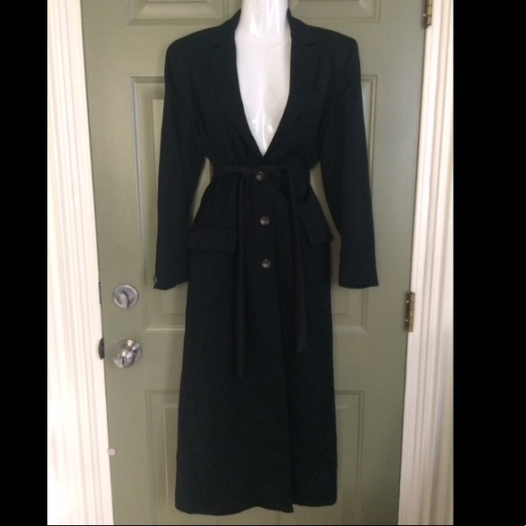 FIFTH AVENUE BERGDORF GOODMAN maxi duster black❤️ - Picture 4 of 8