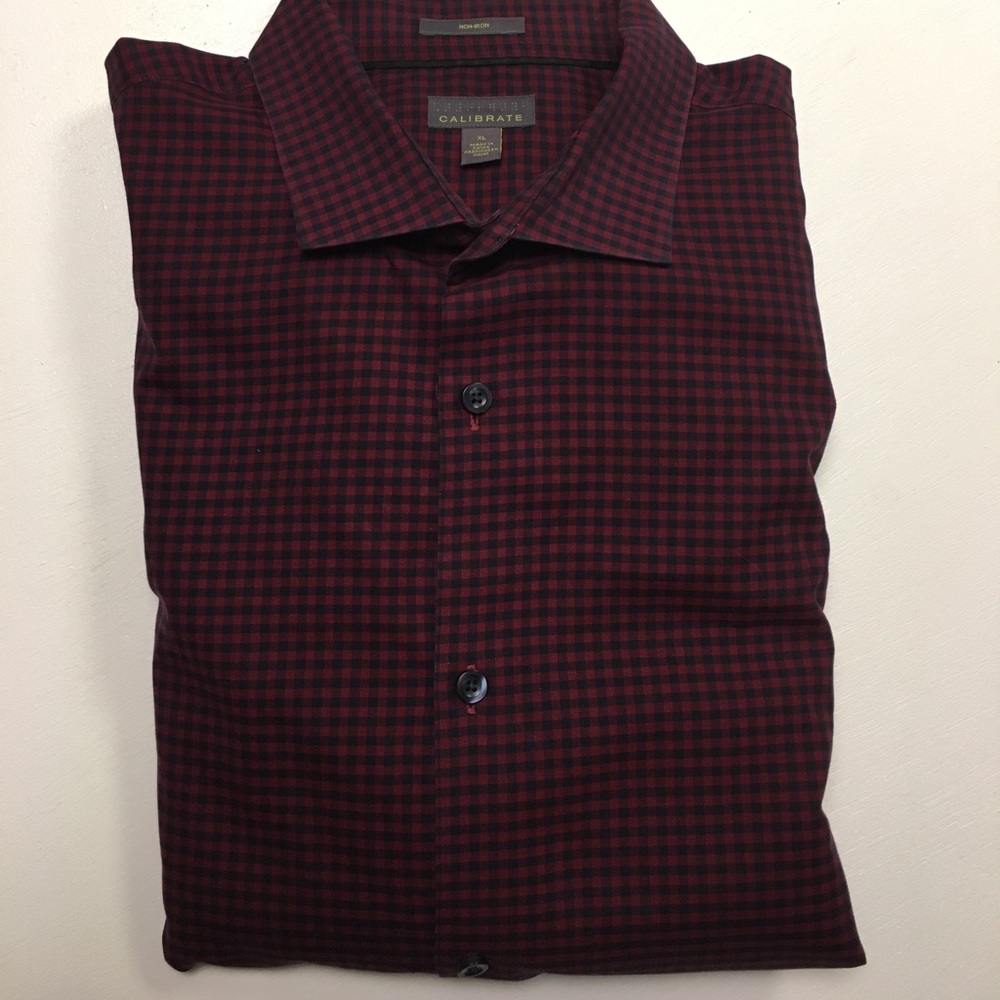 Men’s XL Calibrate Non-Iron Button Down Shirt