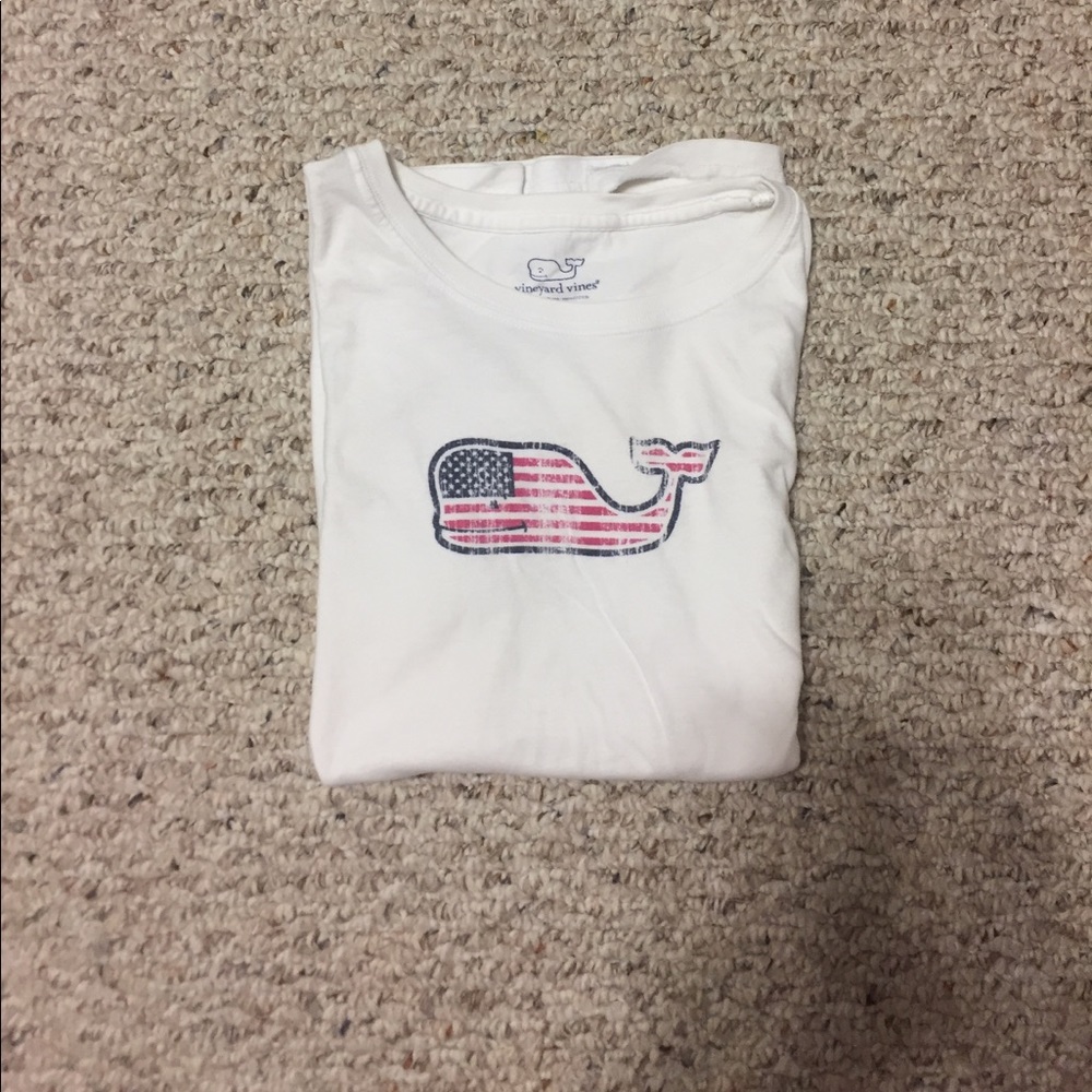 VV American flag whale