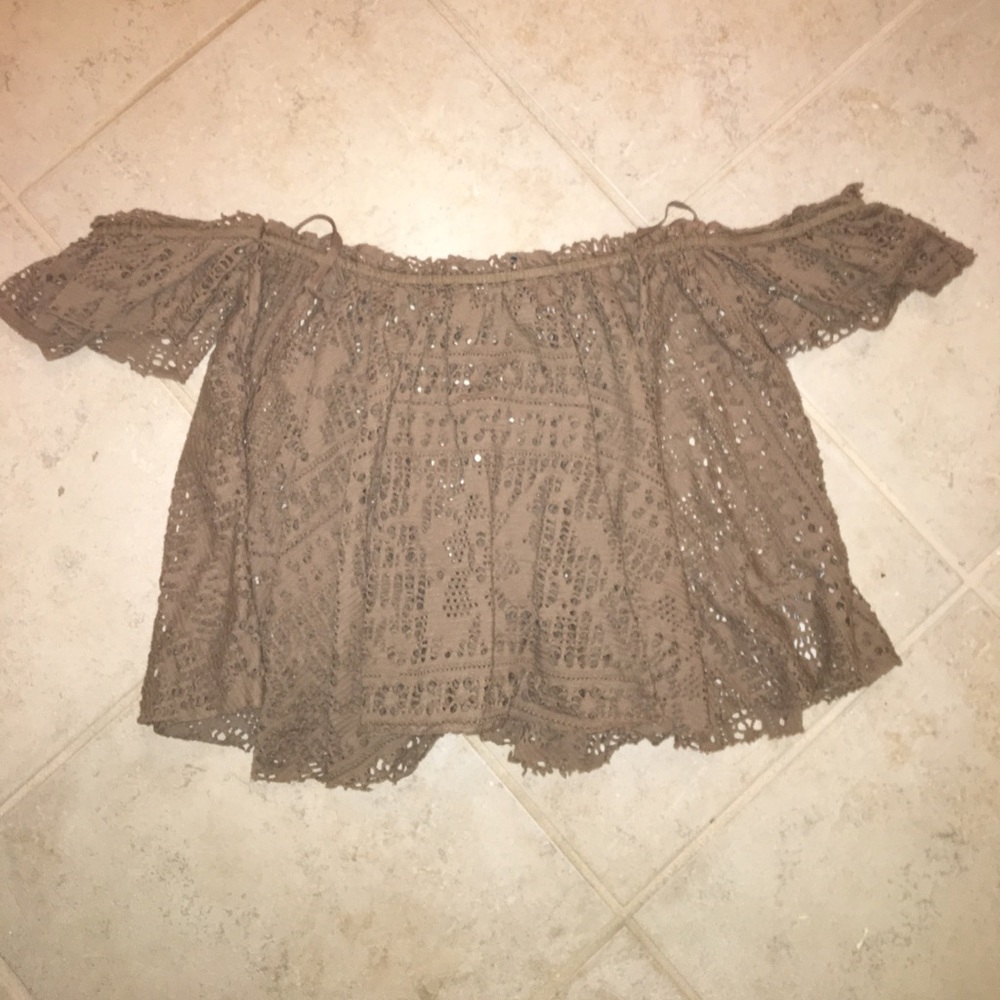 Free people off the shoulder top