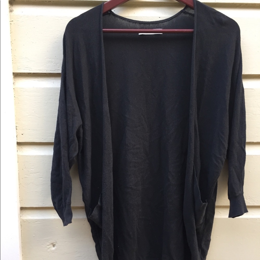 Navy cardigan