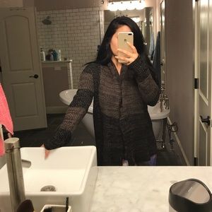 Open front sweater. Medium.