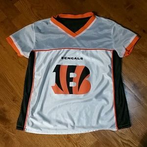 Cincy Bengals NFL Flag Football Jersey Size YLG