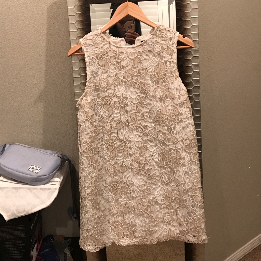 Festive shift dress
