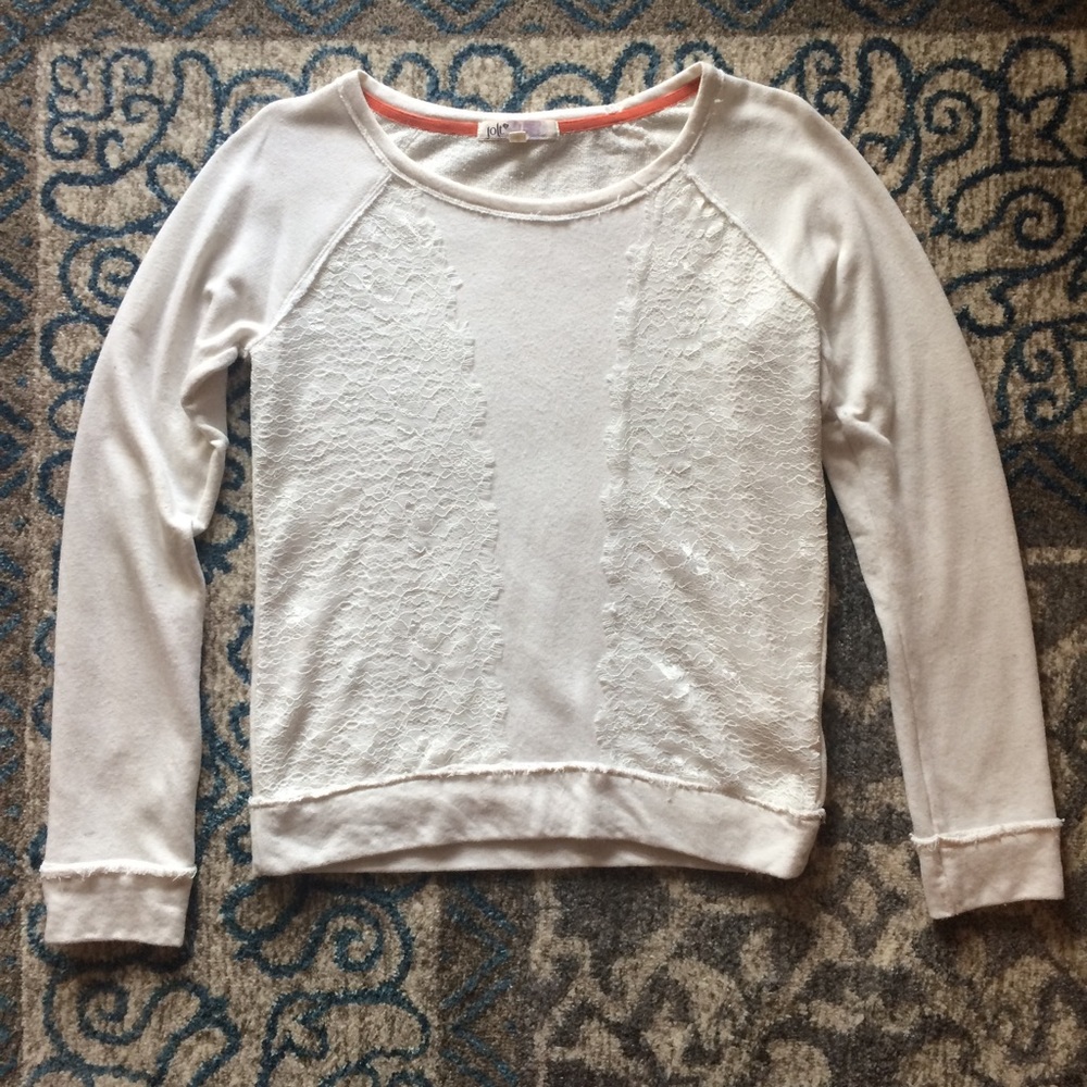 Jolt Lace Panel Sweatshirt