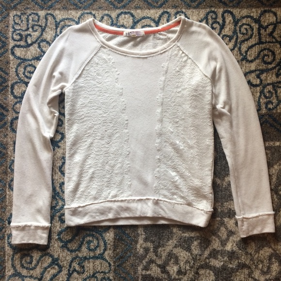 Jolt Lace Panel Sweatshirt - Picture 1 of 4
