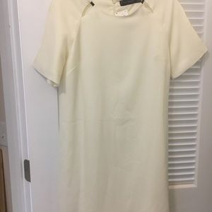 Mini cream dress