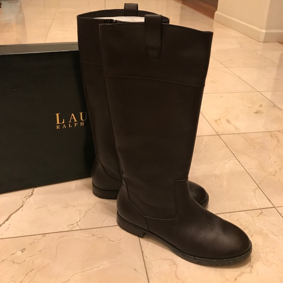 makaila riding boot ralph lauren