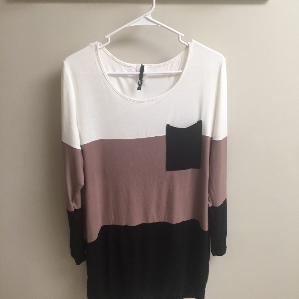 Color Block Tunic