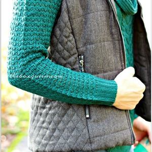 Tarte Quilted Wool Vest