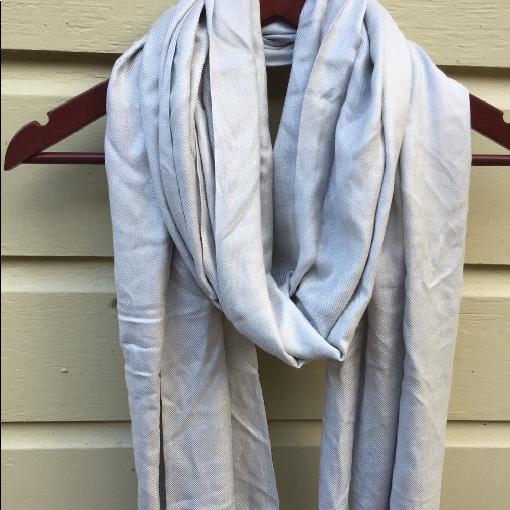 Silver scarf