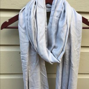 Silver scarf