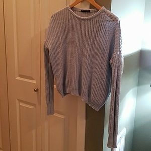 Crop sweater