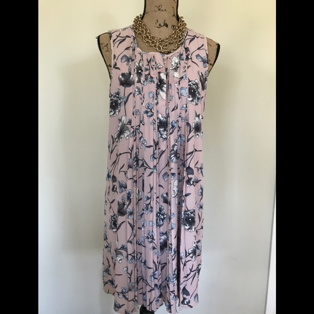Floral Dress, great for fall with booties!