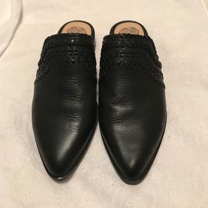 Vince Camuto leather loafer mule