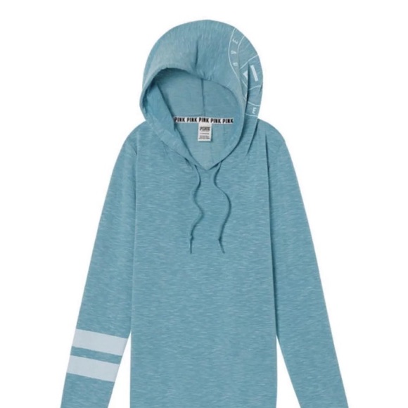 NWT Victoria's Secret Pink Babados Blue Set M/XS - Picture 2 of 7