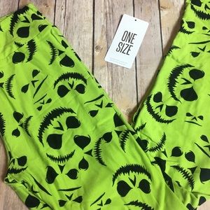 Os Lularoe Halloween leggings Nwt