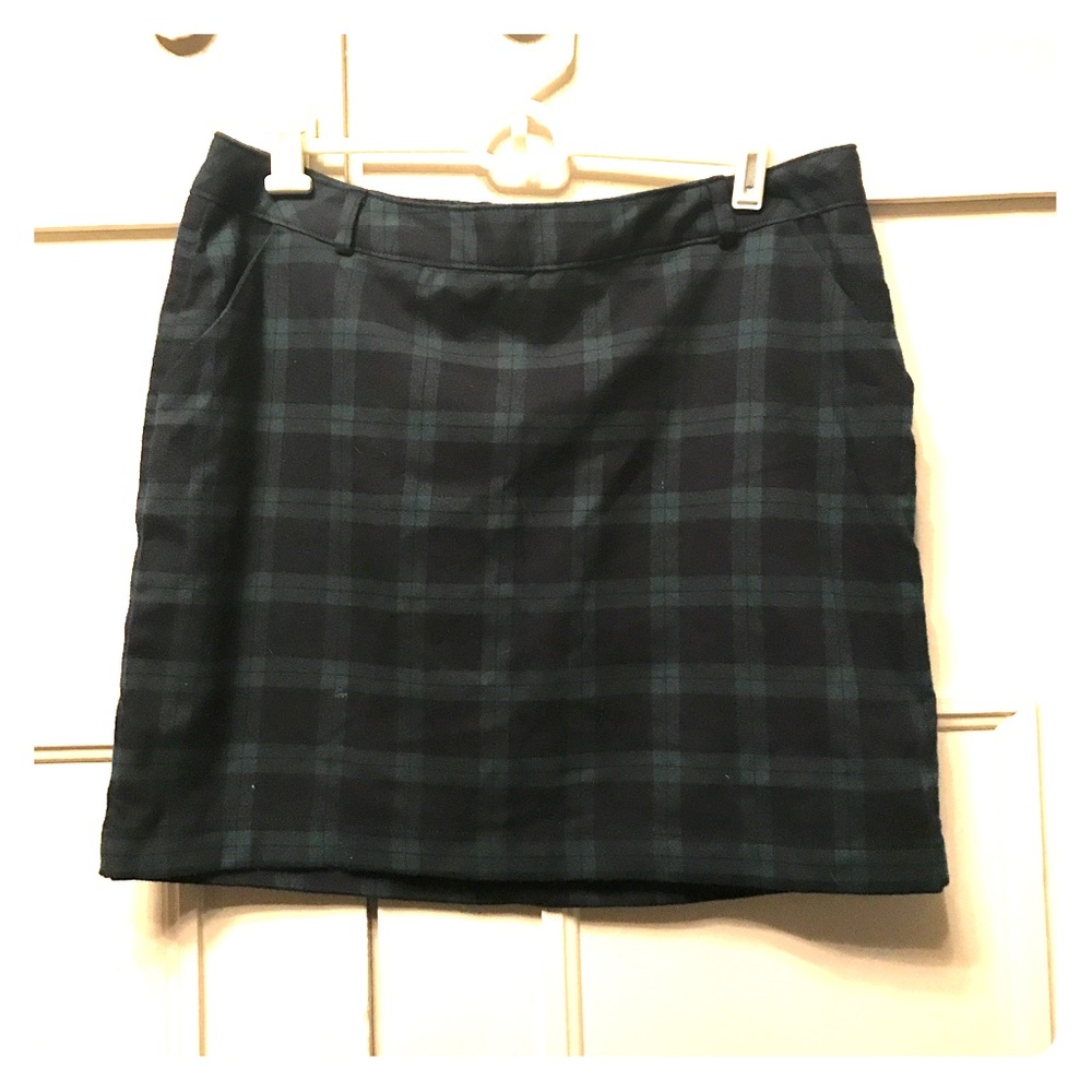 Plaid skirt