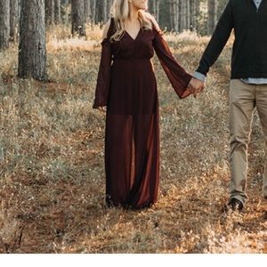 Fall maxi dress