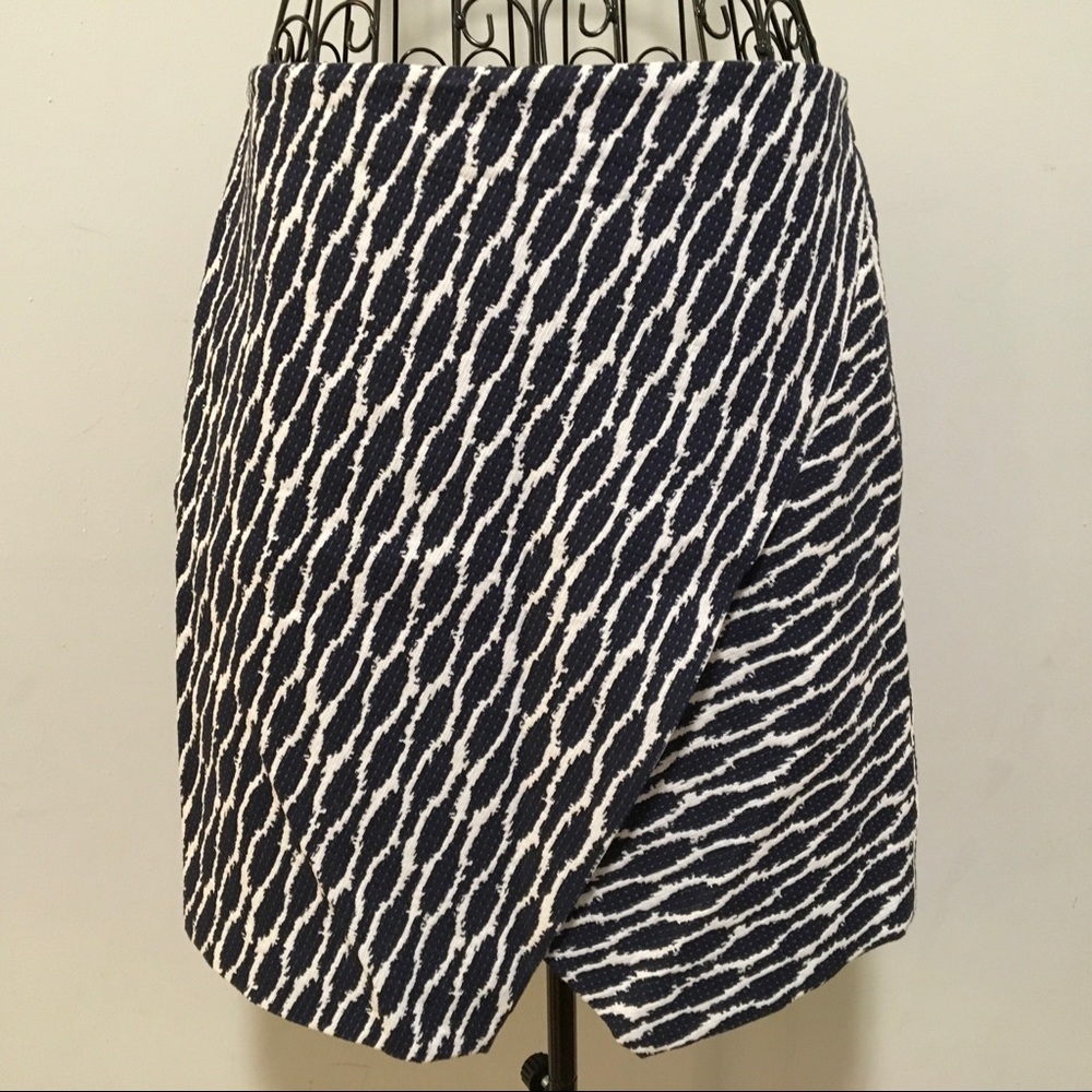 LOFT Ikat wrap skirt